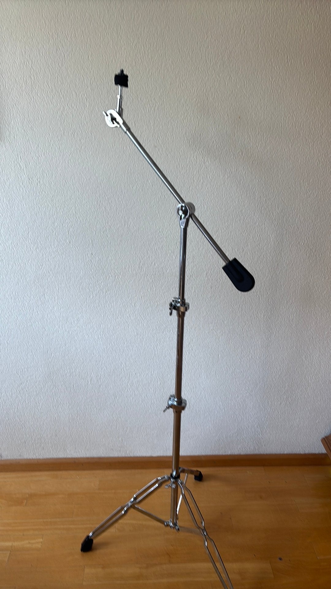bekkenstandaard + boomarm + contragewicht tot 2 meter hoog!, Muziek en Instrumenten, Percussie, Ophalen of Verzenden, Zo goed als nieuw