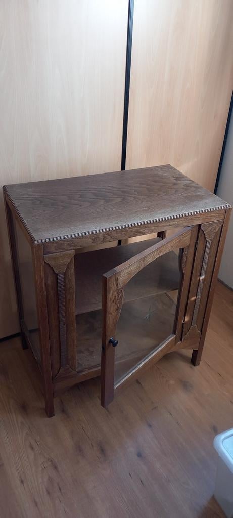 Vintage theekastje met open achterkant, Ophalen