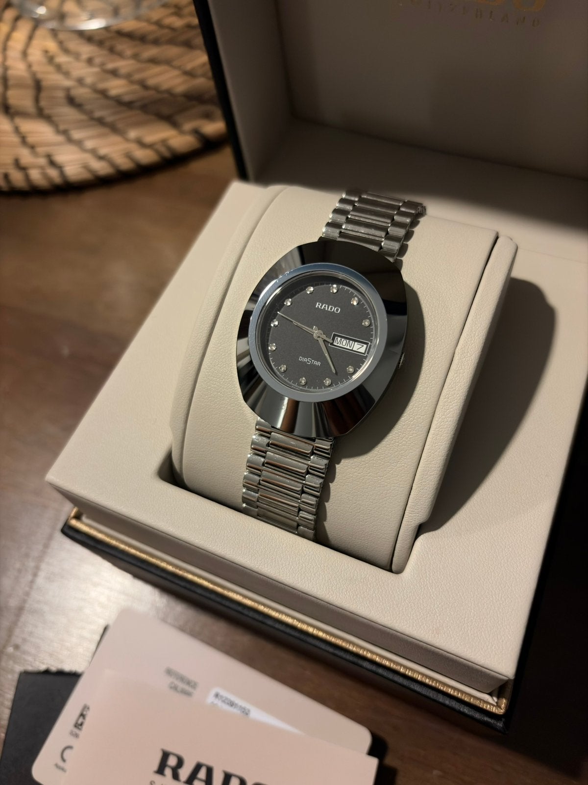 Rado Original - Blue Diastar, Ophalen, Zo goed als nieuw, Staal, Overige merken