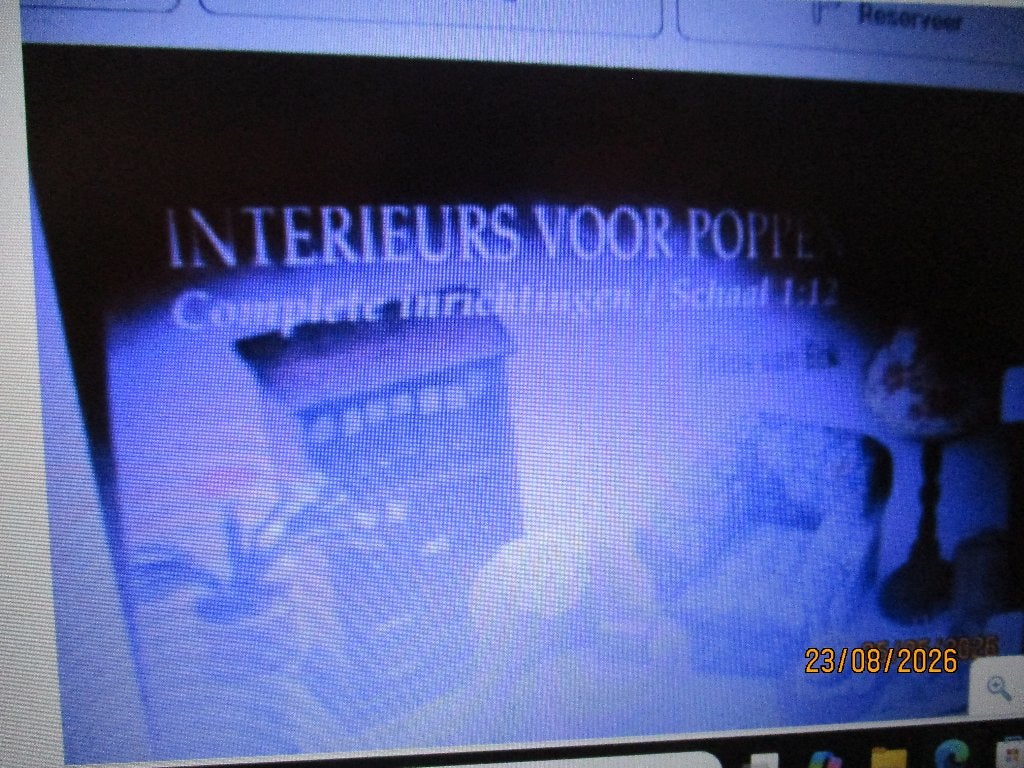 interieurs voor poppenkamers complete inrichtingen ##, Ophalen of Verzenden, Gelezen, Overige onderwerpen