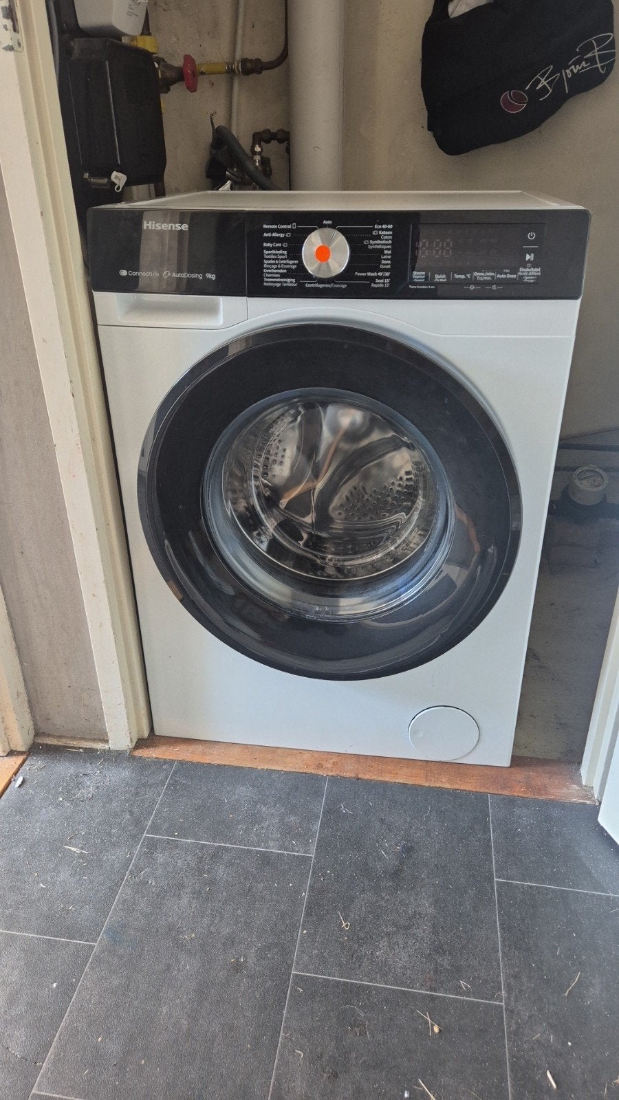 wasmachine hisense 2026, Witgoed en Apparatuur, Ophalen, 1200 tot 1600 toeren, Zo goed als nieuw, Voorlader