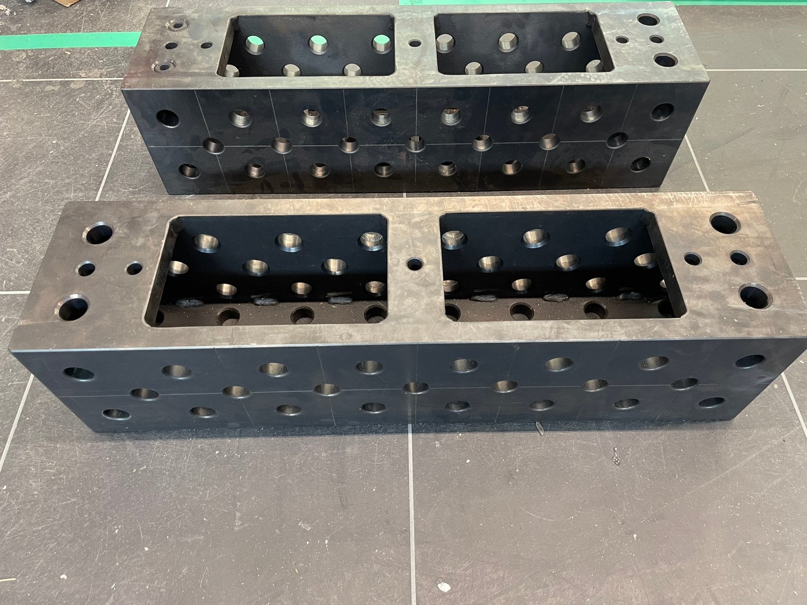 lastafel 28 mm U-balk 800x200x200 plasmagenitreerd, Ophalen, Zo goed als nieuw