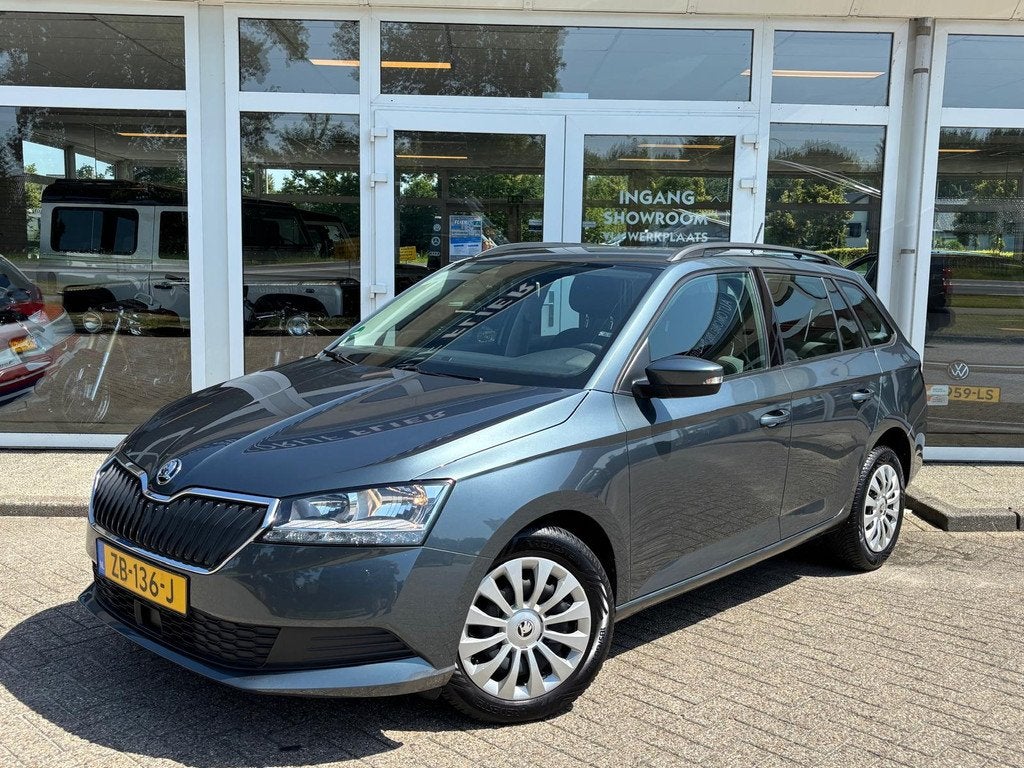 Skoda Fabia Combi 1.0 96PK TSI Clever | Cruise | Stoel VW |, Auto's, Voorwielaandrijving, Stof, Gebruikt, 1041 kg