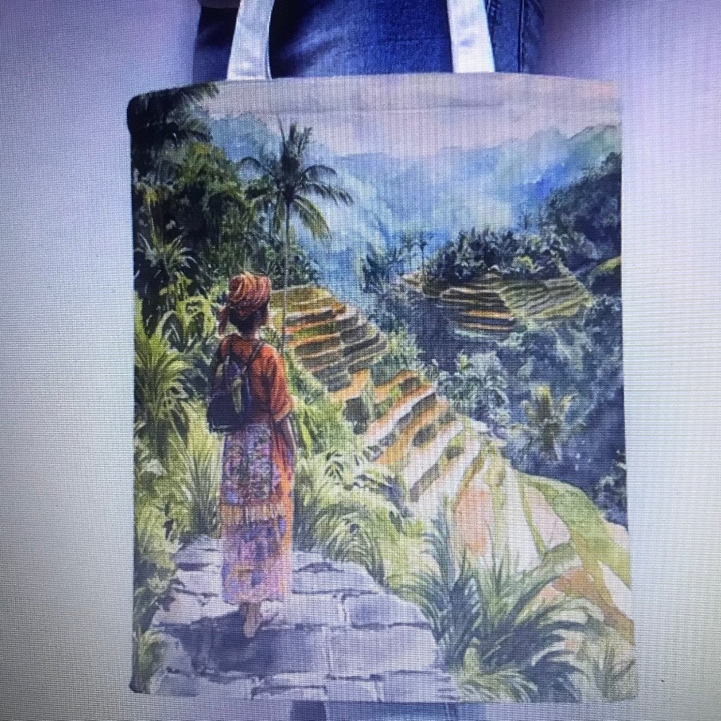 Colourfull originele INDONESIA - SAWAH (Schouder/Hand)Tas, Verzenden, Nieuw, Overige kleuren