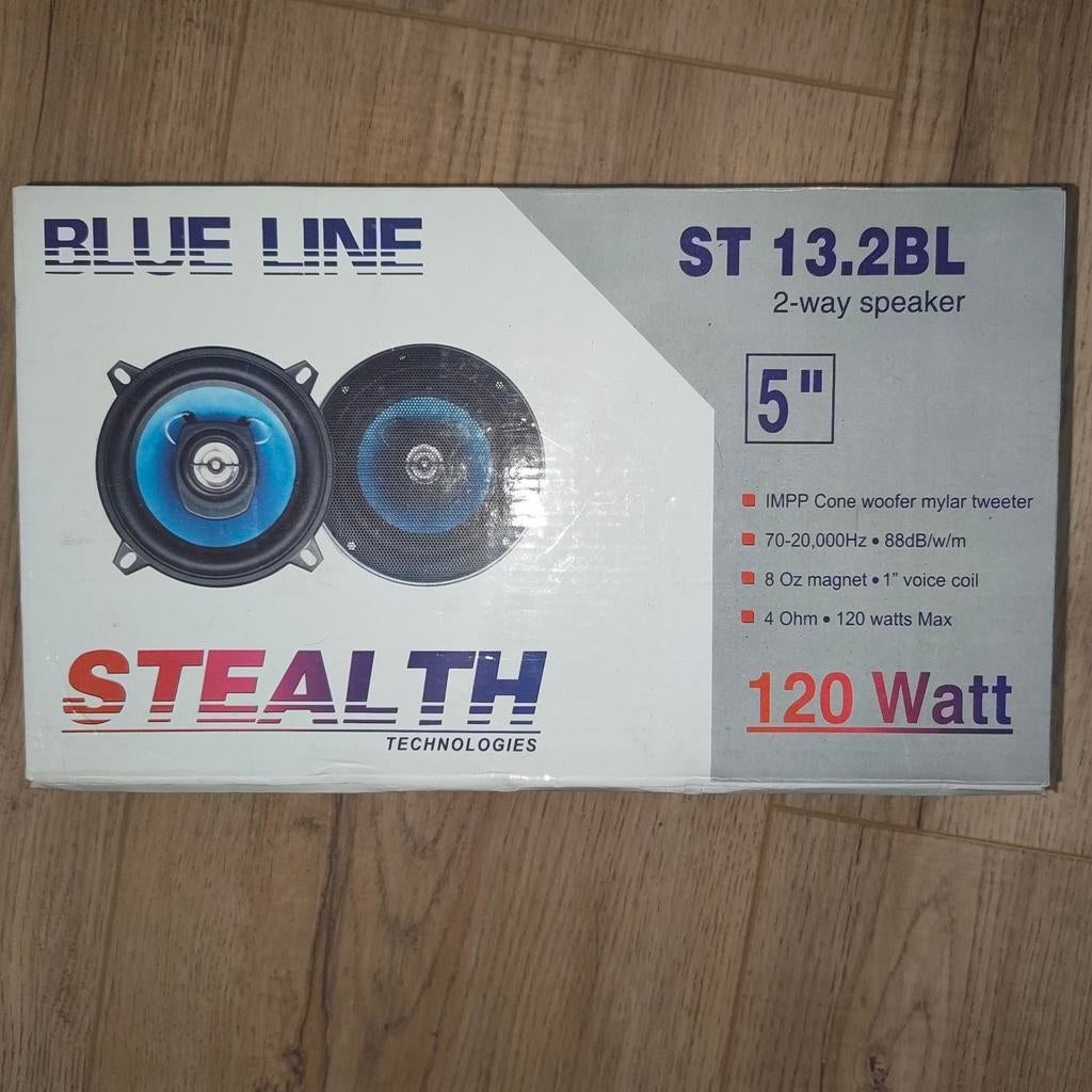 Stealth ST 13.2BL 2-weg speakers 13cm, Auto diversen, Ophalen
