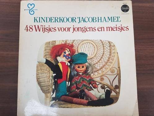 Kinderkoor Jacob Hamel – 48 Wijsjes voor jongens en meisjes, LP, Ophalen of Verzenden, Zo goed als nieuw, 12 inch
