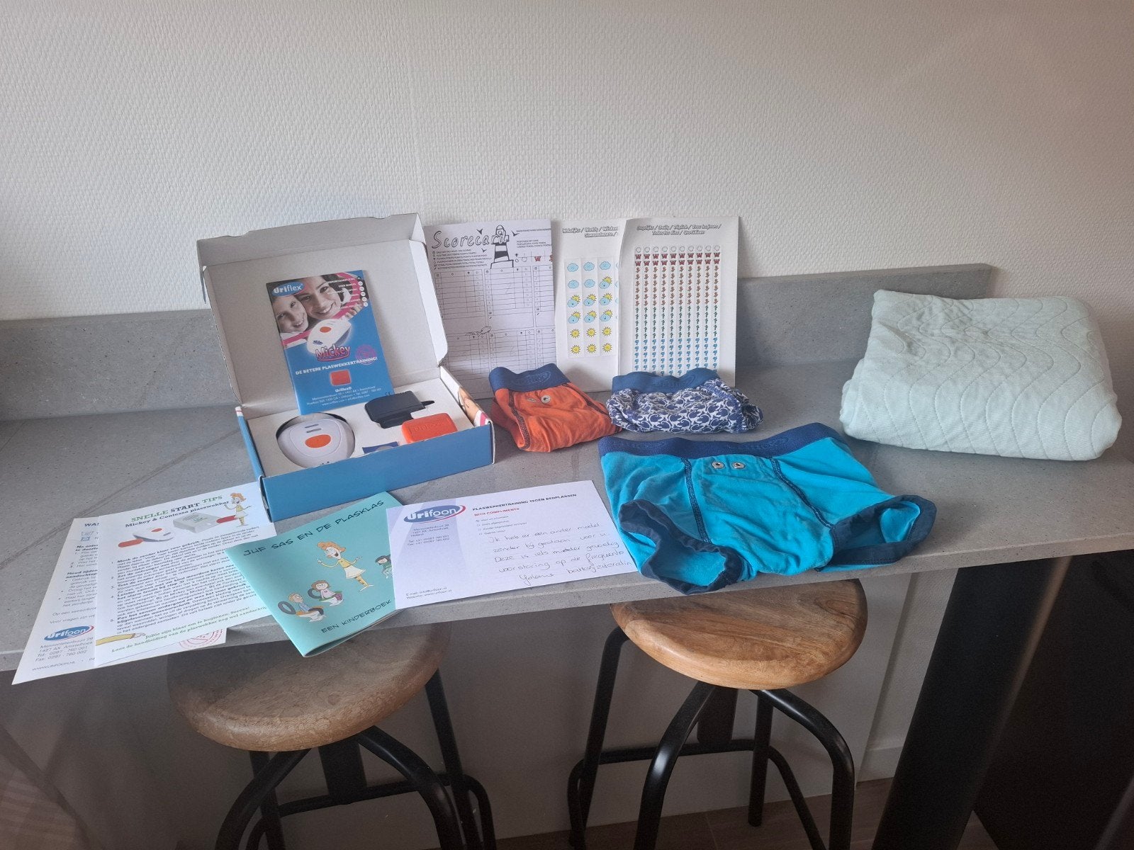 urifoon plaswekker inc. extra's, Ophalen of Verzenden, Zo goed als nieuw