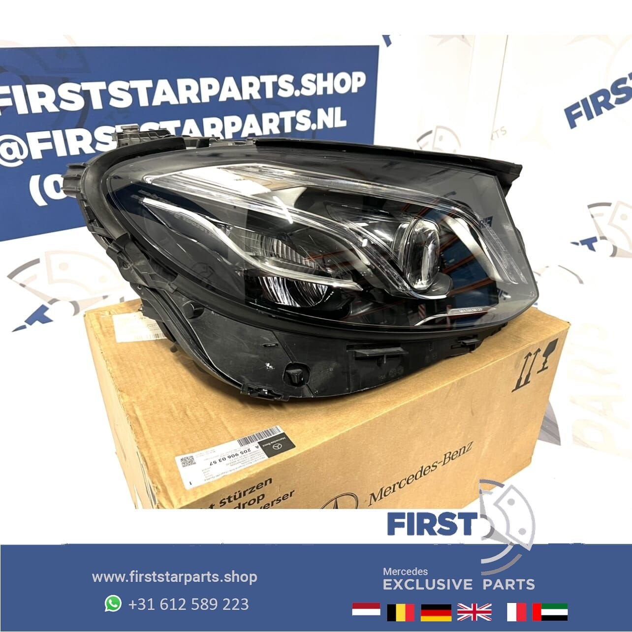 A2139064804 W213 W238 KOPLAMP LED MULTIBEAM RECHTS Mercedes, Gebruikt, -, Ophalen of Verzenden, -