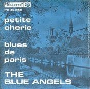The Blue Angels – Petite Chérie / Blues De Paris jazz pop, Fotohoes, 7 inch, Ophalen of Verzenden, Zo goed als nieuw