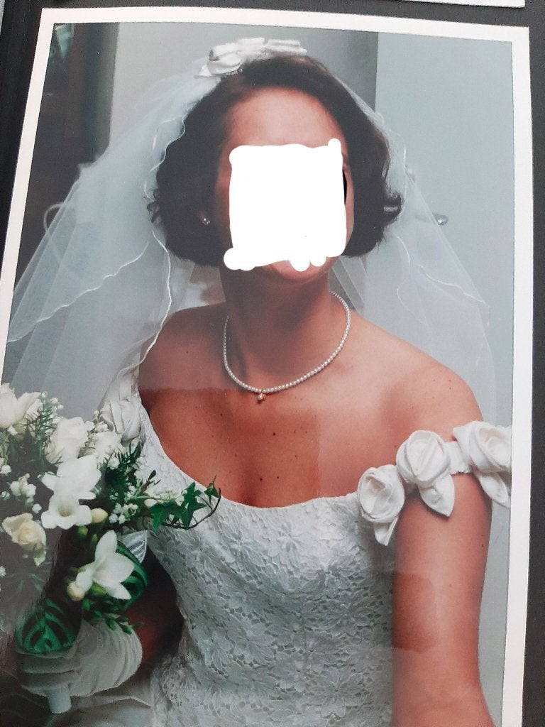 Modeca Trouwjurk - Maat S/36/8, Trouwjurk, Wit, Ophalen of Verzenden, Modeca