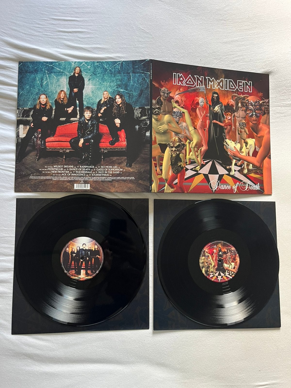Iron Maiden Dance of Death Vinyl, Ophalen of Verzenden, Zo goed als nieuw