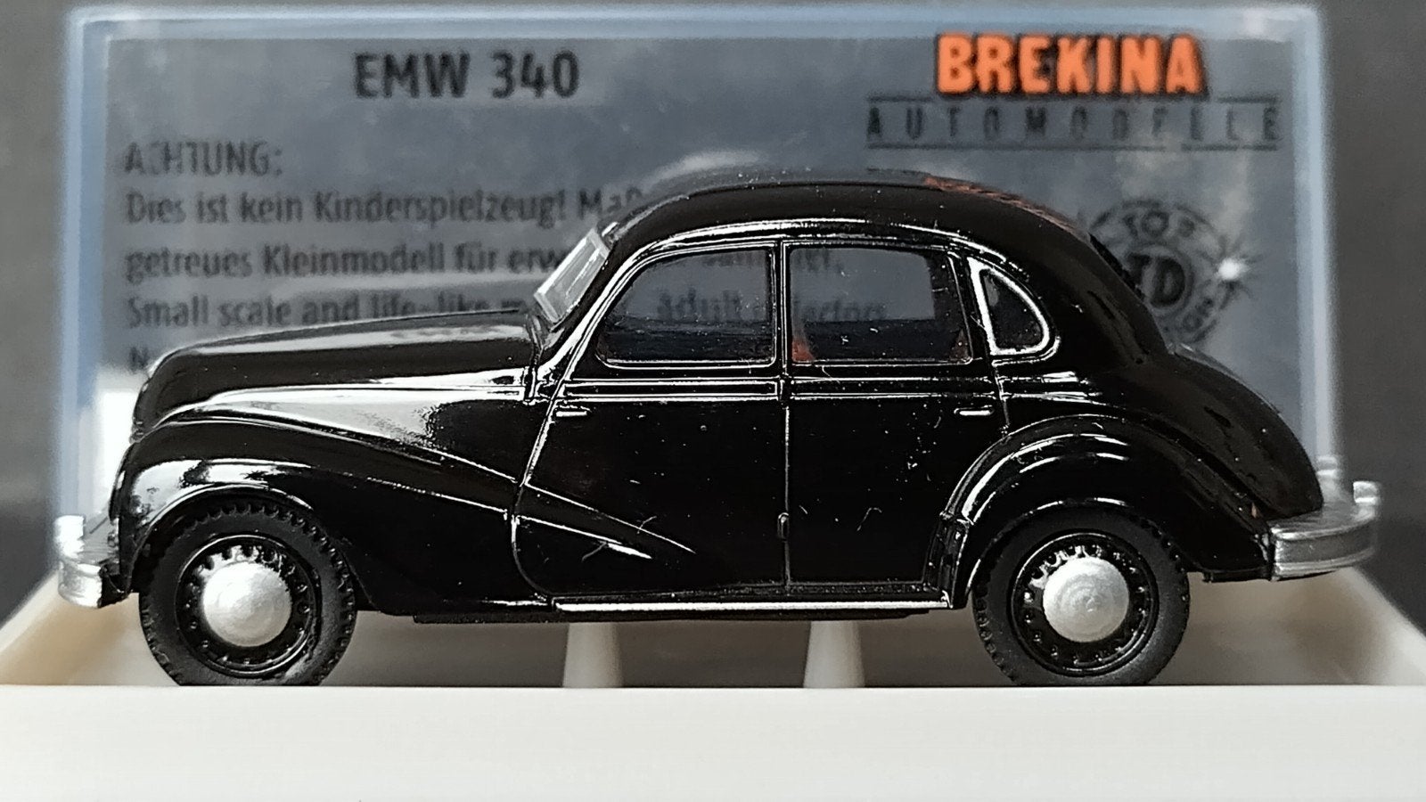 EMW 340 Zwart 1:87 H0 Brekina Pol, .., Auto, Verzenden, Nieuw