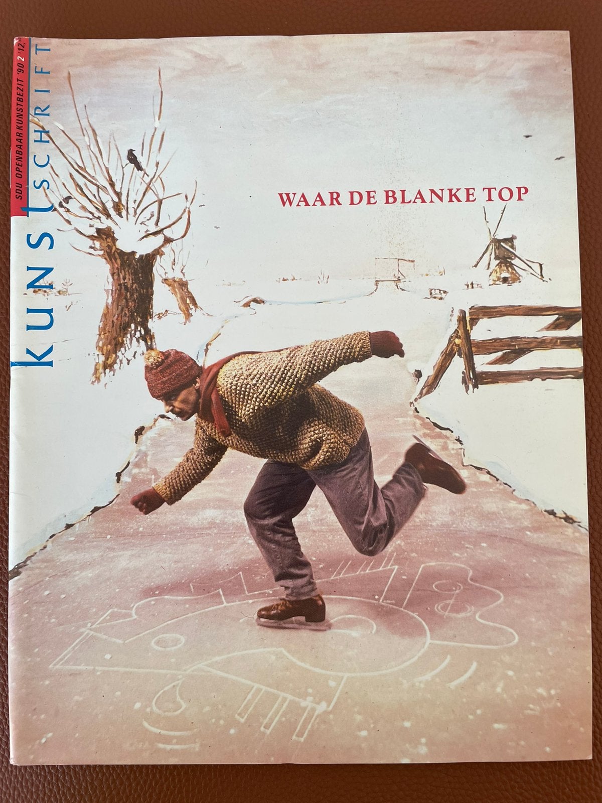 Kunstschrift 1990 nr 2 Waar de blanke top, Ophalen of Verzenden, Zo goed als nieuw