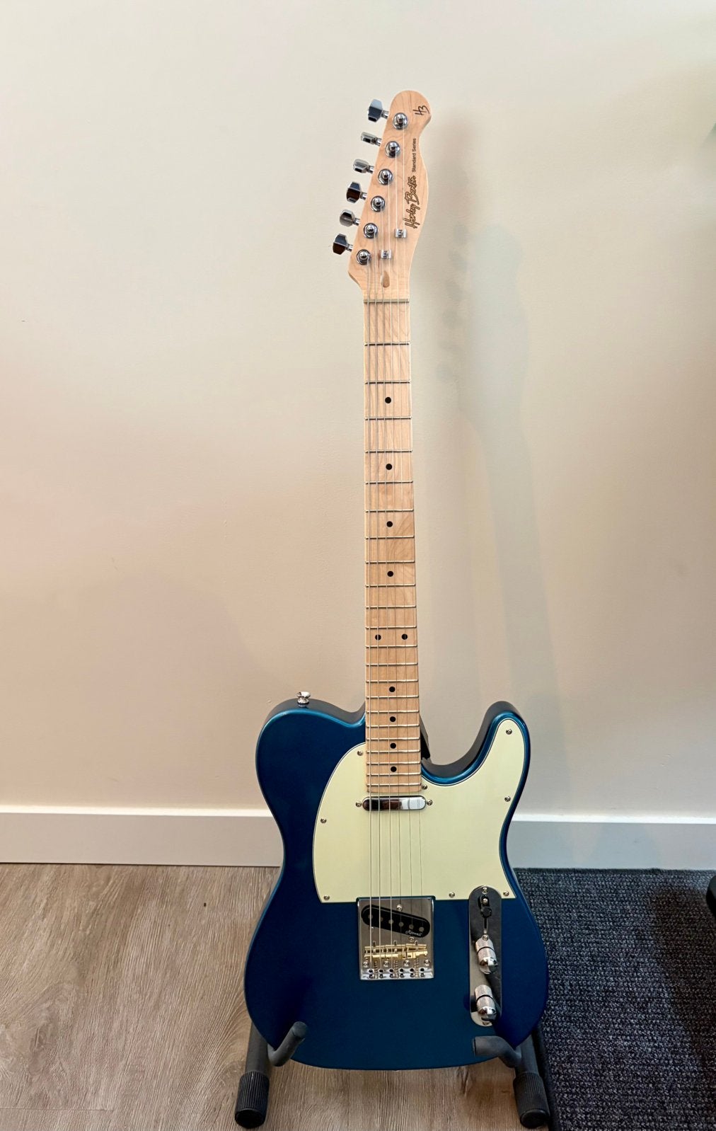 Harley benton Te-62 custom, zie omschrijving., Ophalen, Zo goed als nieuw, Solid body, Overige merken