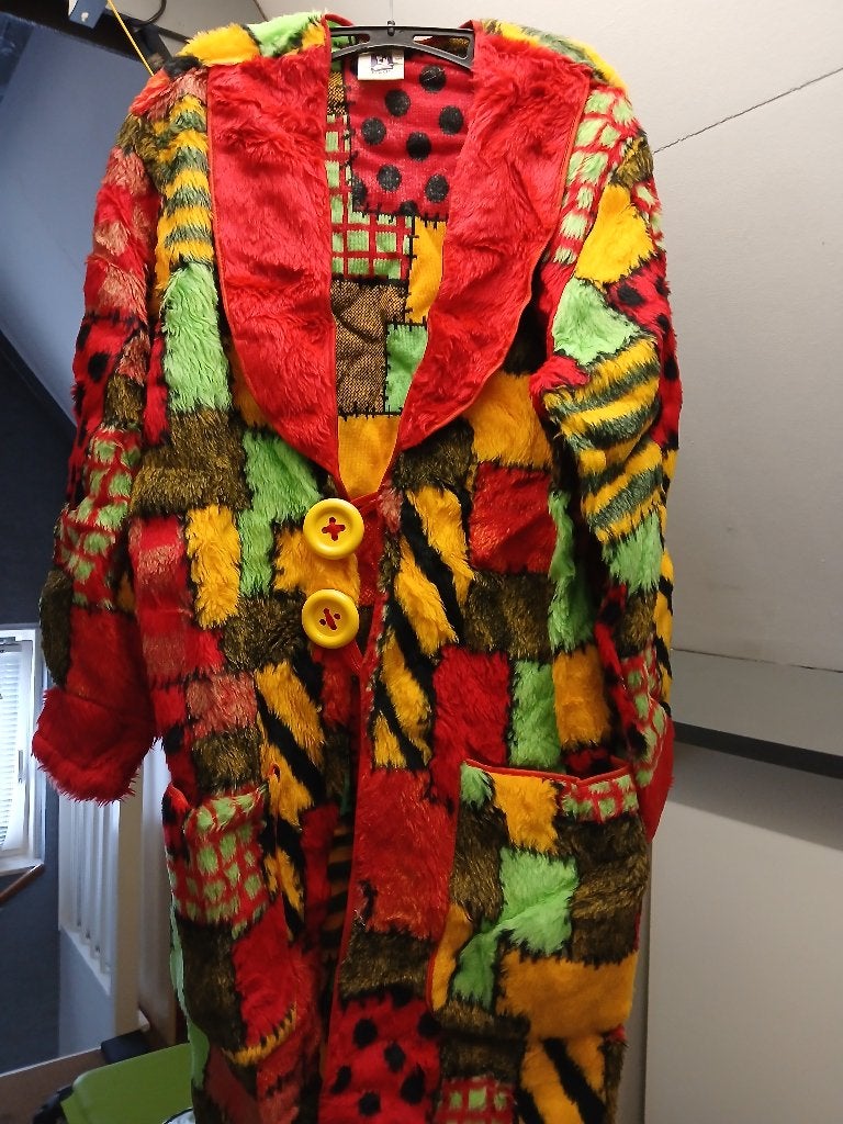 Clowns jas, Ophalen, Carnaval, Onbekend, Zo goed als nieuw