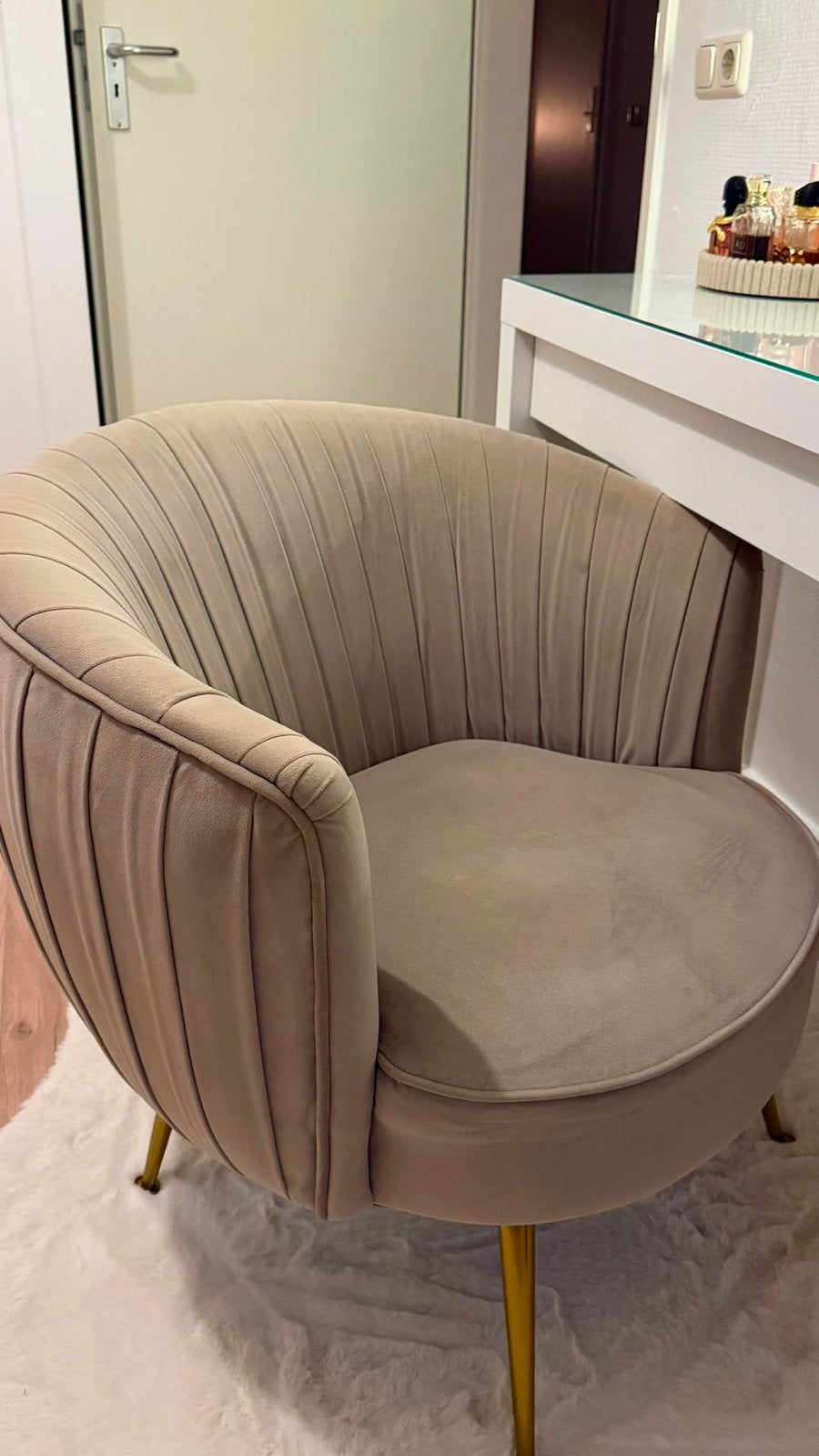 Sklum Fauteuil beige, Ophalen, Zo goed als nieuw