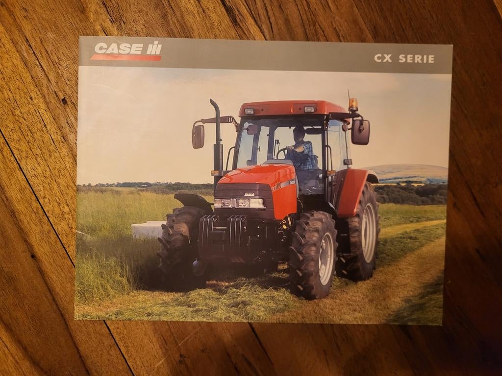 tractor folder Case IH CX serie, Boeken, Catalogussen en Folders, Ophalen of Verzenden, Zo goed als nieuw