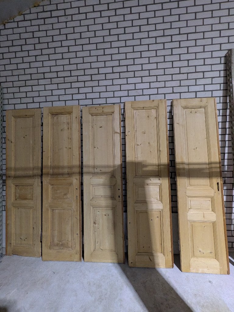 Oude hoge paneel deuren, Ophalen, Gebruikt, Minder dan 80 cm, 215 cm of meer