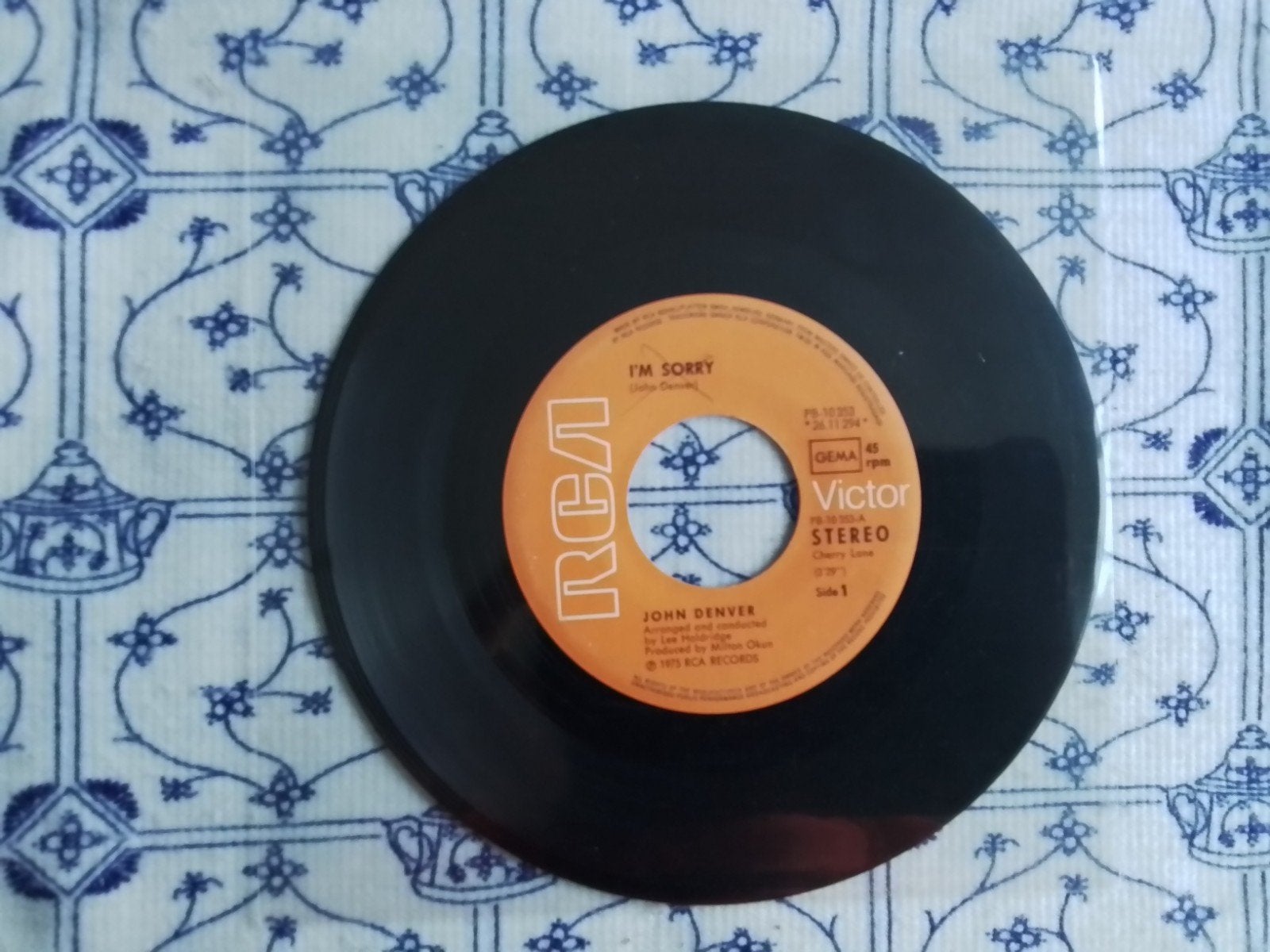 John denver         I'm sorry, Ophalen of Verzenden, Zo goed als nieuw, 7 inch, Pop