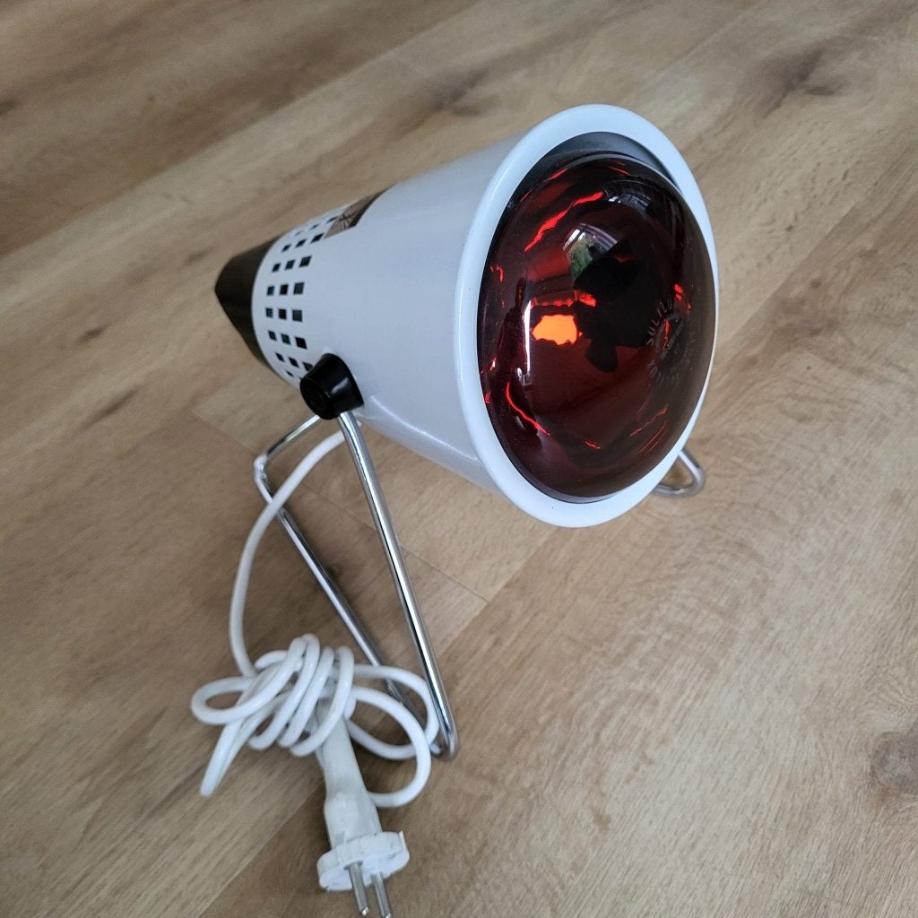 Vintage Original Hanau Solilux 1801 infraroodlamp warmtelamp, Ophalen of Verzenden