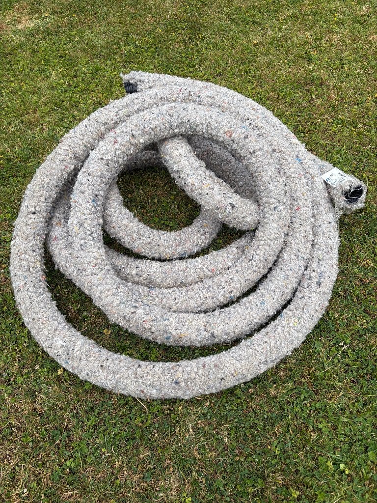 Drainagebuis 80mm met kokos/vezel omhulling - ca. 13 meter, Ophalen, Pvc, 6 meter of meer, Overige typen