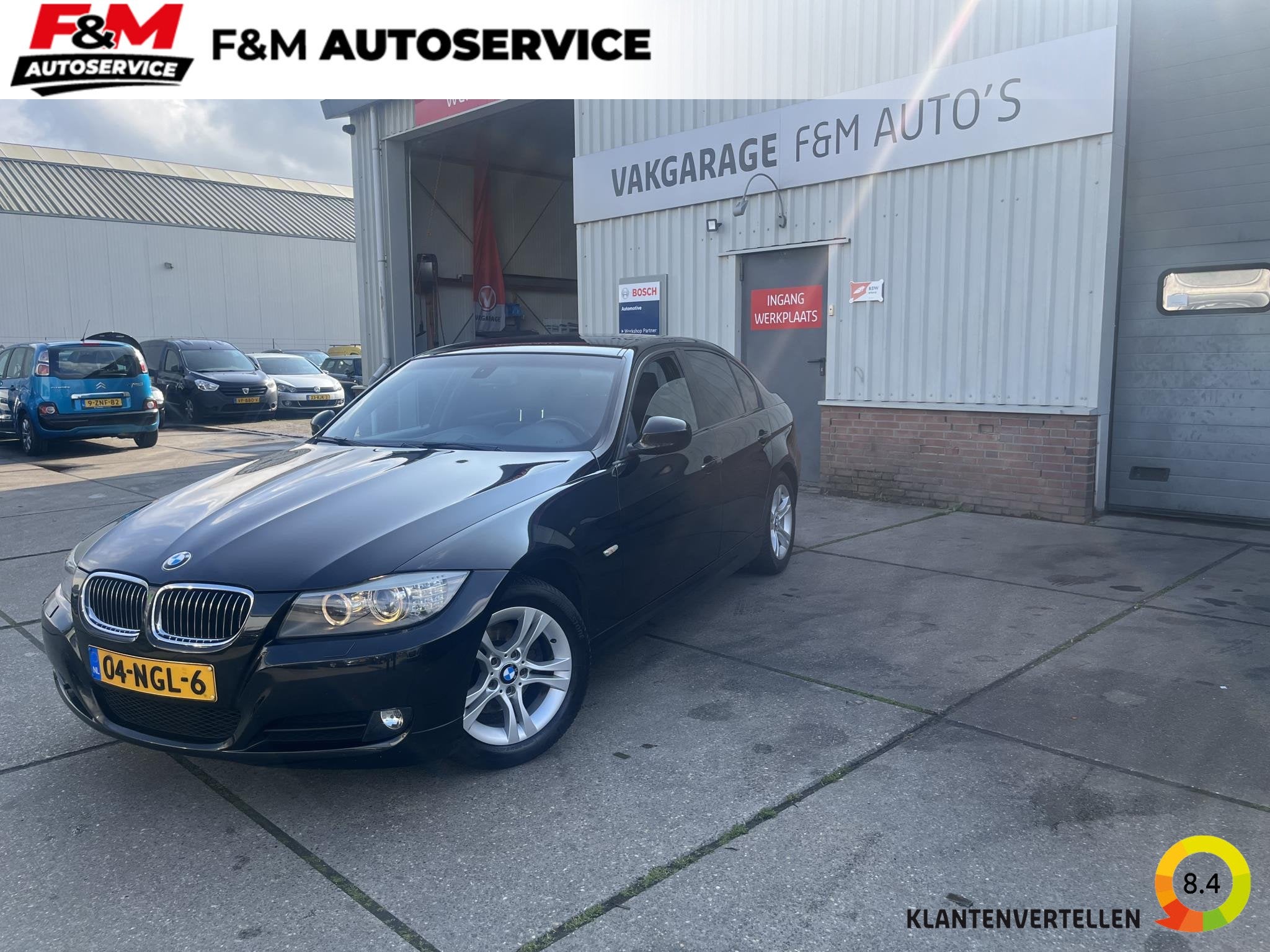 BMW 3-serie 318i Business Line, Auto's, Euro 5, Achterwielaandrijving, Zwart, Handgeschakeld
