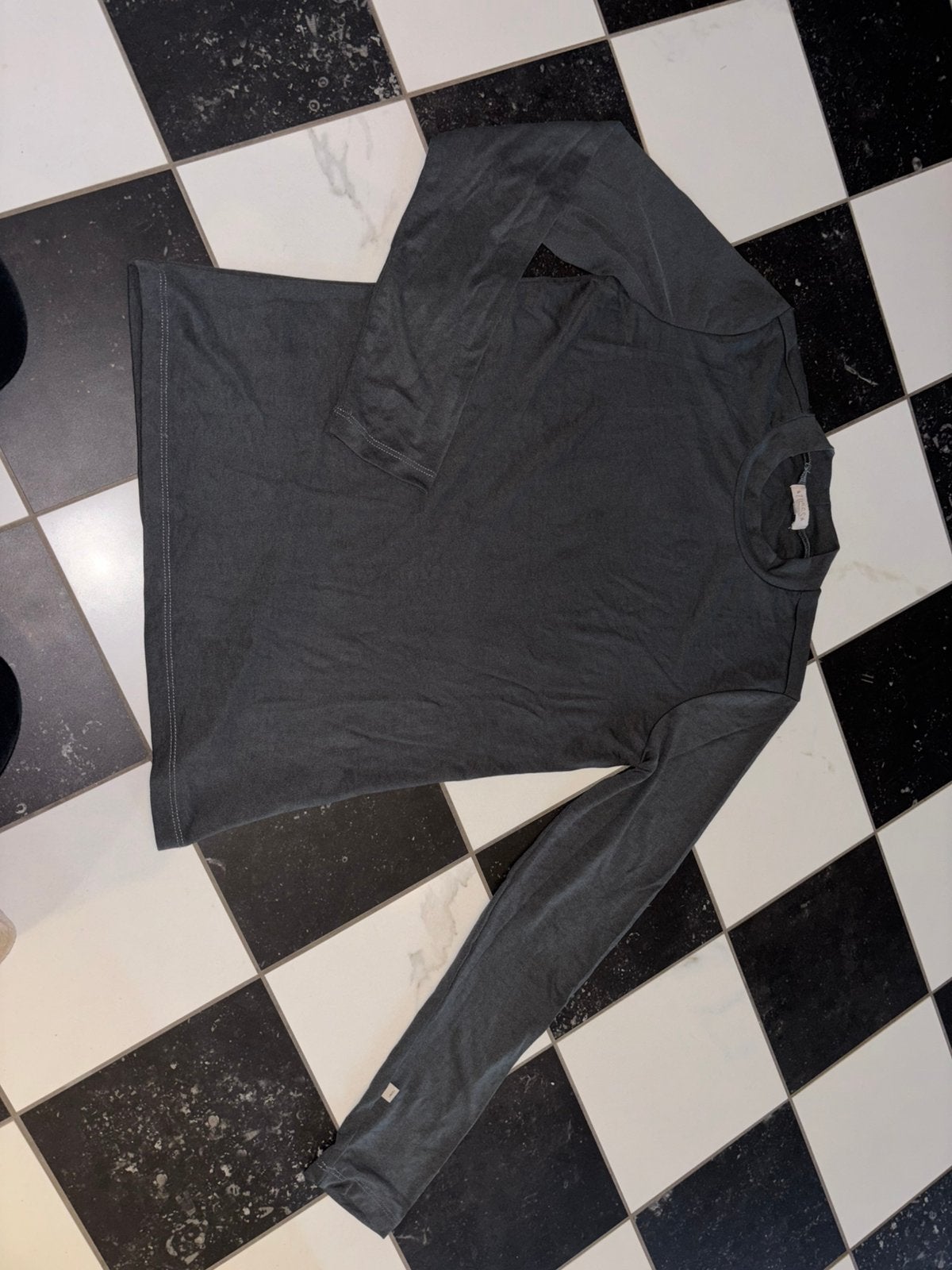 Zusss grijs shirt L, Maat 38/40 (M), Ophalen of Verzenden, Zo goed als nieuw, Lange mouw
