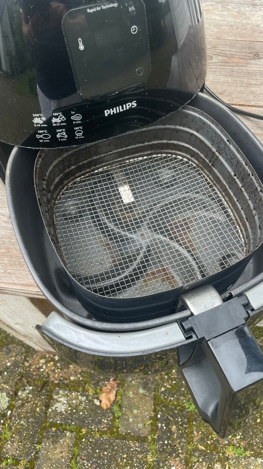 Philips Airfryer HD9240/90 - Zwart, Ophalen of Verzenden, Gebruikt, Airfryer XL, 1000 t/m 1499 gram