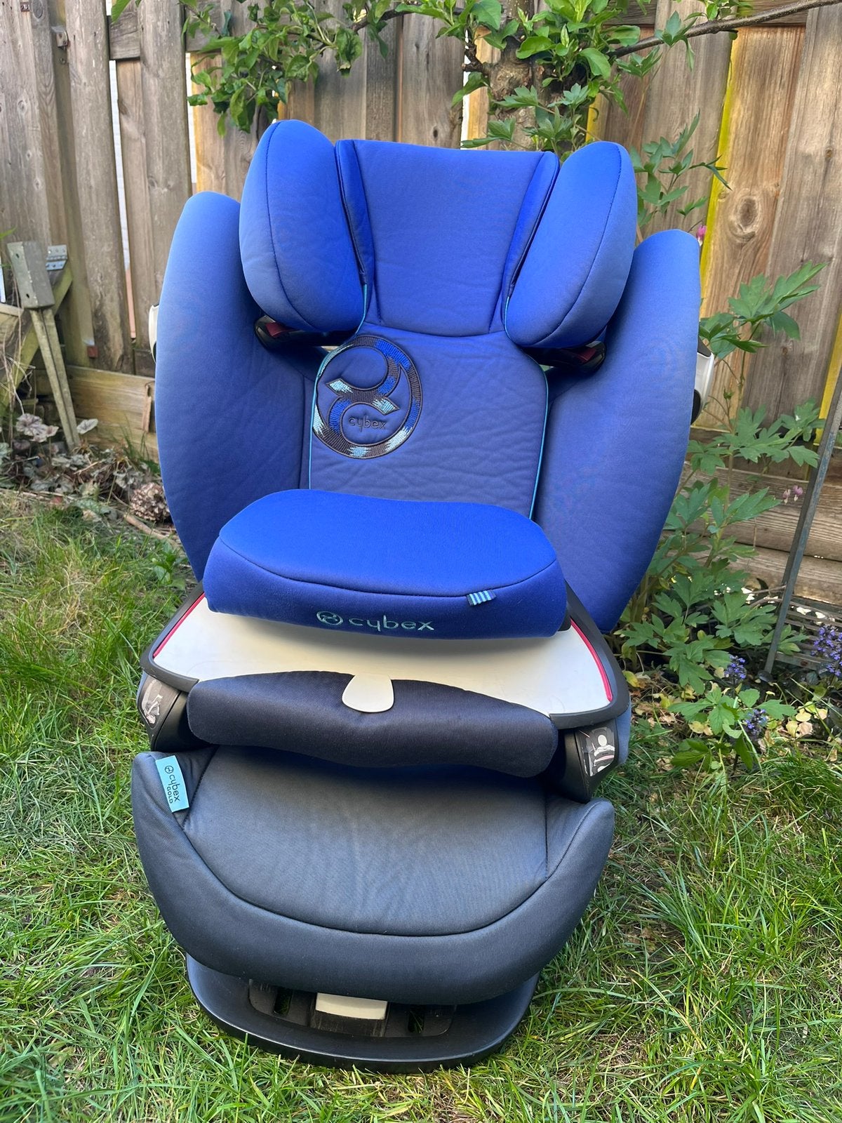 Cybex Autostoel Pallas M-Fix Royal Blue met isofix, Verstelbare rugleuning, Gebruikt, 15 t/m 36 kg, Isofix
