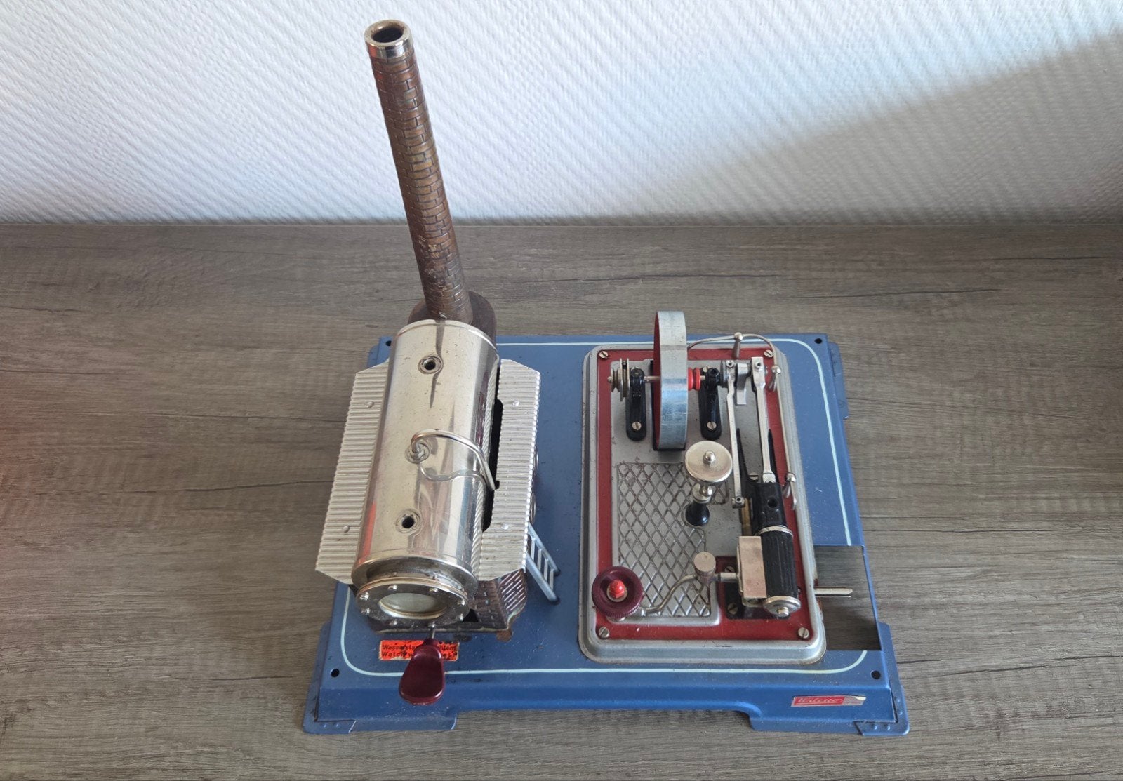 Prachtige Vintage Wilesco D10 Stoommachine & M56 Werkplaats, Ophalen, Gebruikt, Groter dan 1:32