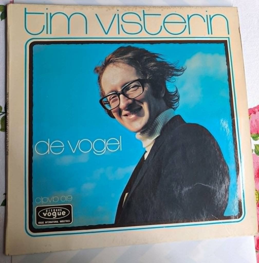 tim visterin - de vogel  = lp, Cd's en Dvd's, Vinyl | Nederlandstalig, Ophalen of Verzenden, Gebruikt, 12 inch, Levenslied of Smartlap