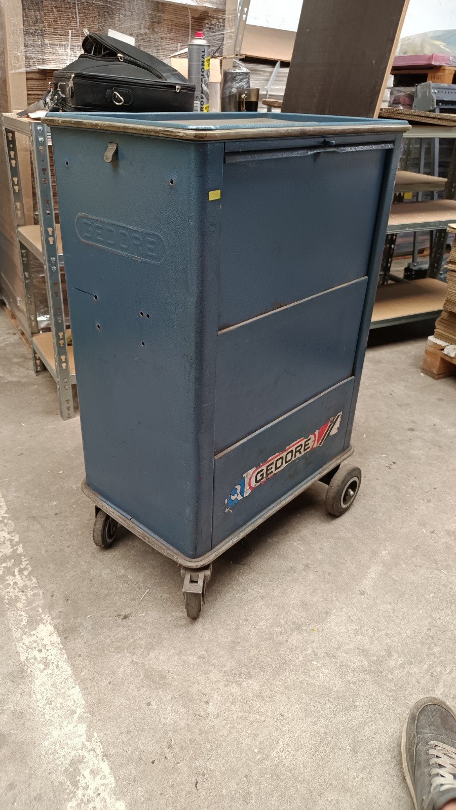 Gedore gereedschapwagen / gereedschapkar gereedschapskist, Ophalen, Gebruikt