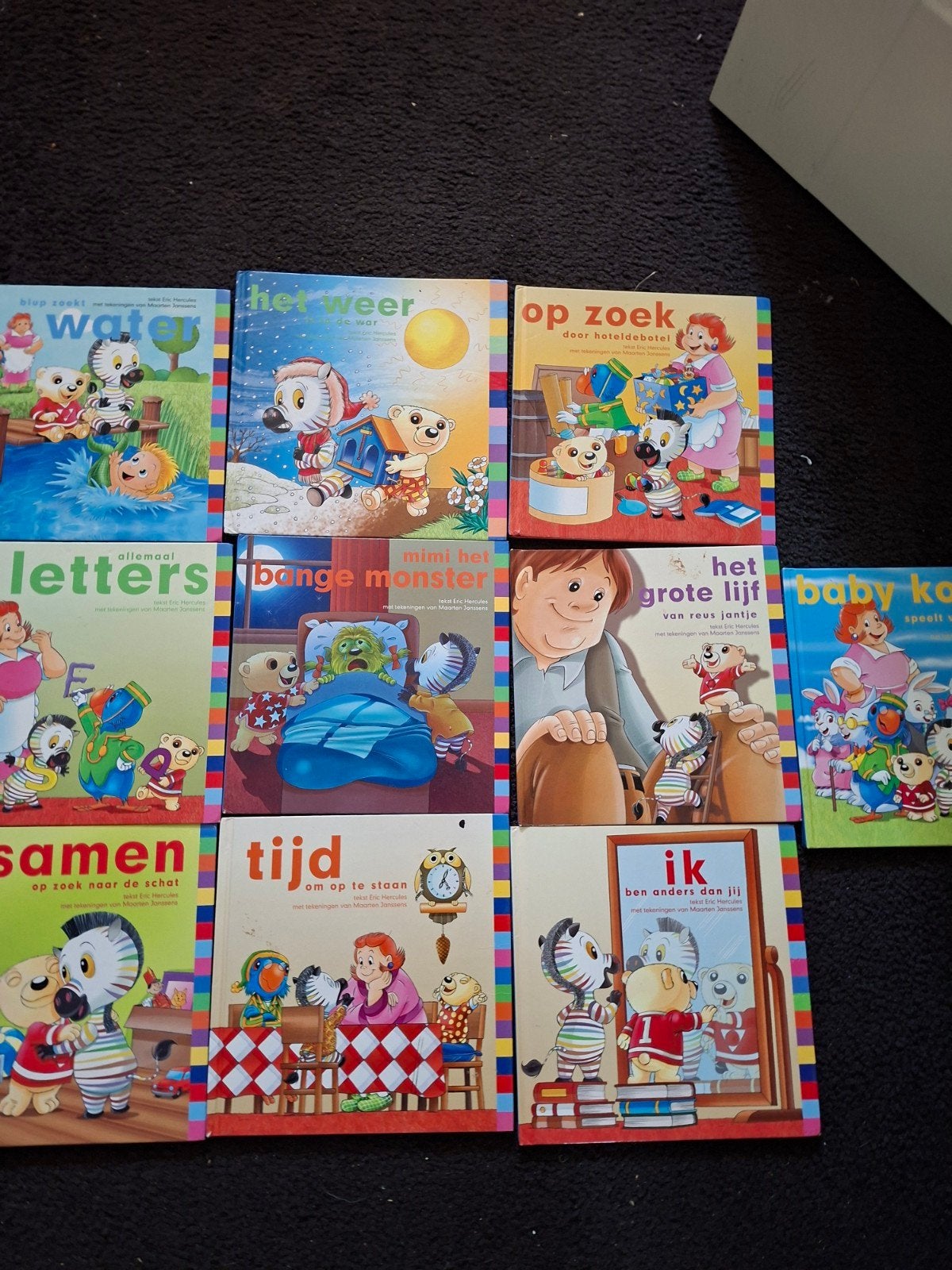 Set hoteldebotel boeken 10 stuks, Ophalen of Verzenden