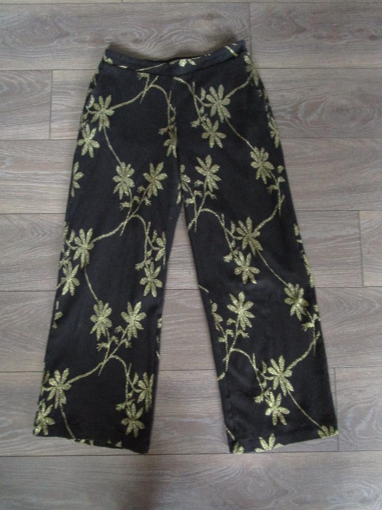 Vlotte King Louie broek maat M i.g.s., Maat 38/40 (M), Verzenden, Zwart, King Louie