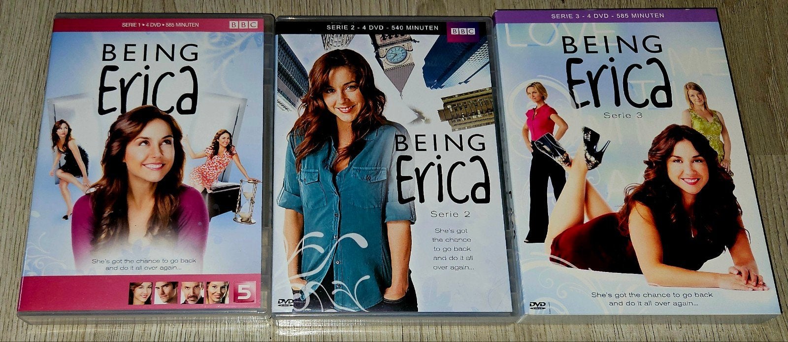 Being Erica - Serie 1, 2 en 3 (12 DVDs), Cd's en Dvd's, Drama, Ophalen of Verzenden, Vanaf 6 jaar, Inclusief doosje