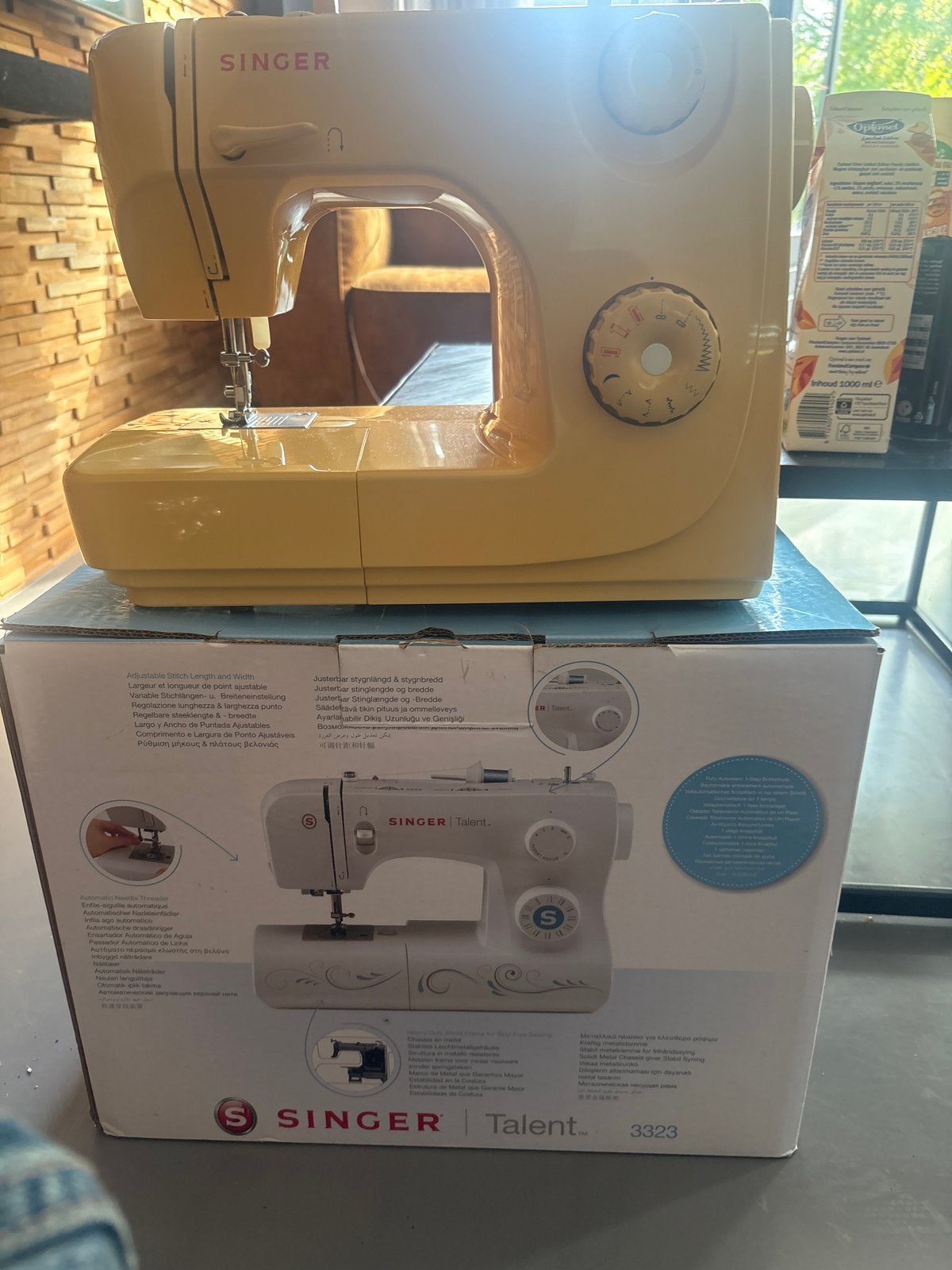 Singer Talent 3323 Naaimachine - Zo goed als nieuw, Ophalen of Verzenden, Zo goed als nieuw, Naaimachine, Singer