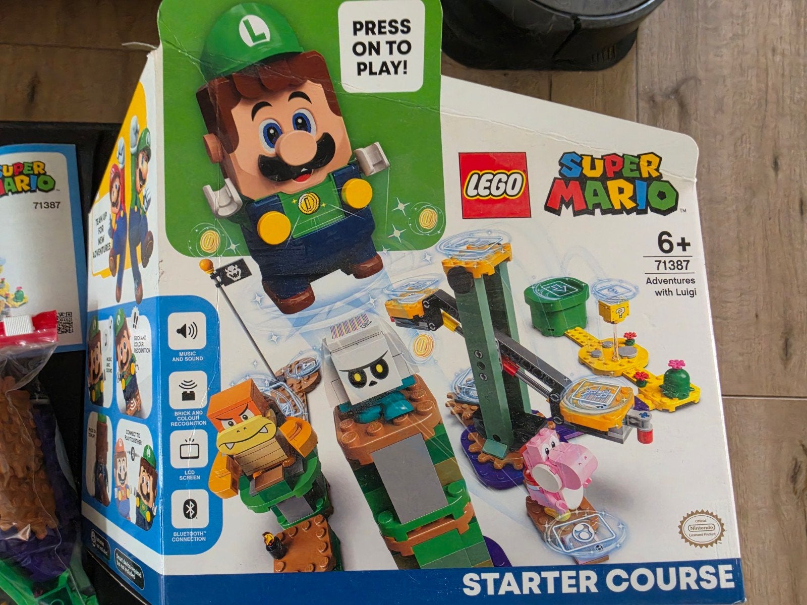 Lego Super Mario 71387 Avonturen met Luigi Starter Set, Gebruikt, Compleet, Lego, Ophalen of Verzenden