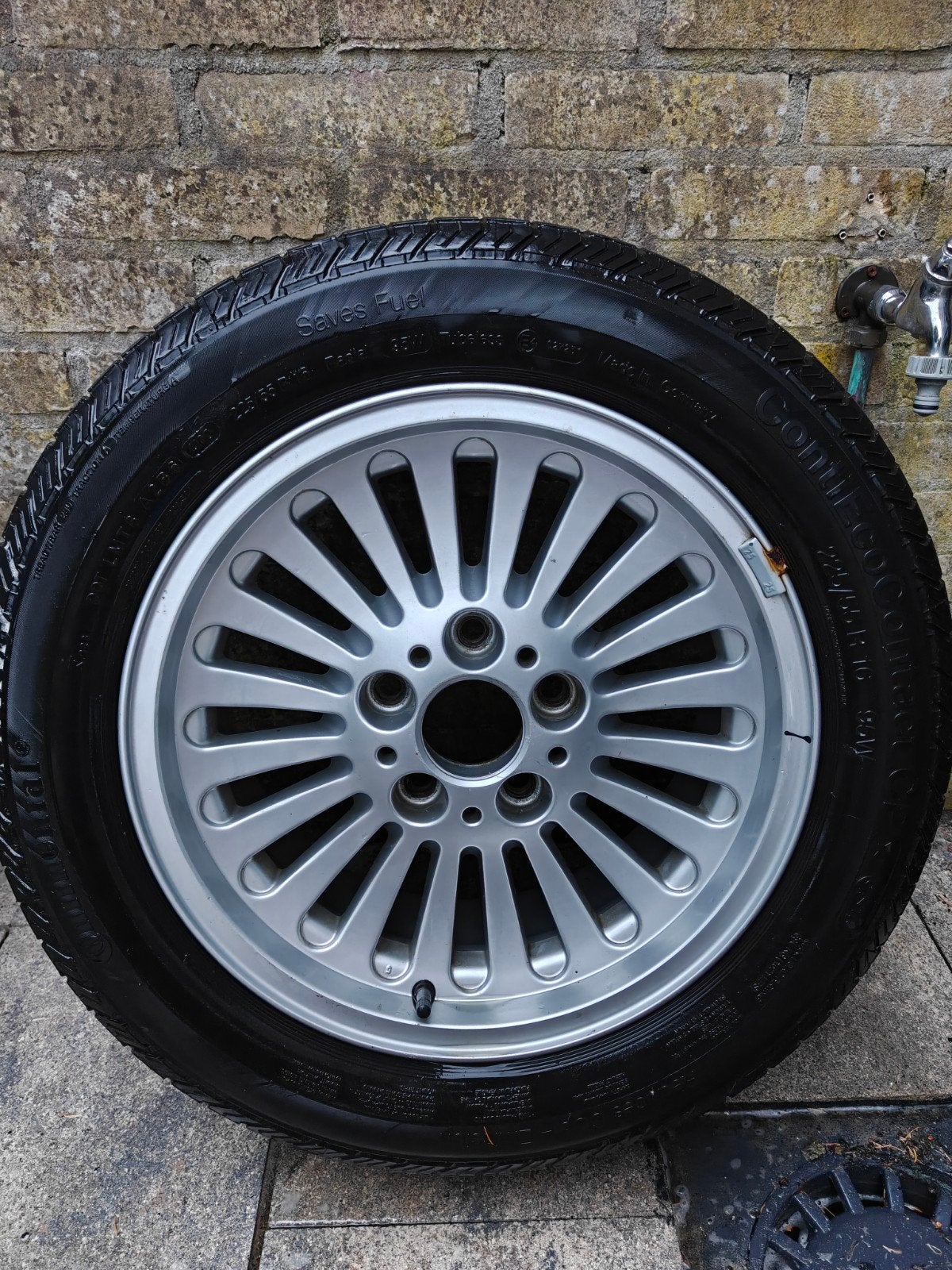 BMW reserwiel E39, Ophalen