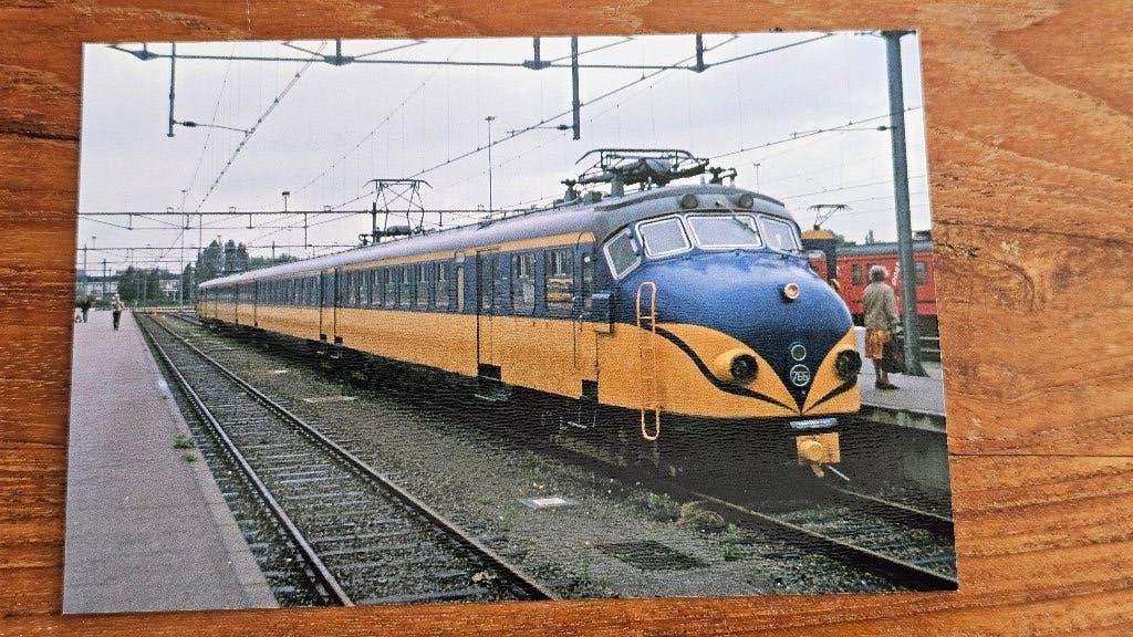 Foto TREIN NS Nederlandse Spoorwegen Mat 54 766, Verzenden, Gebruikt, Trein, Overige typen
