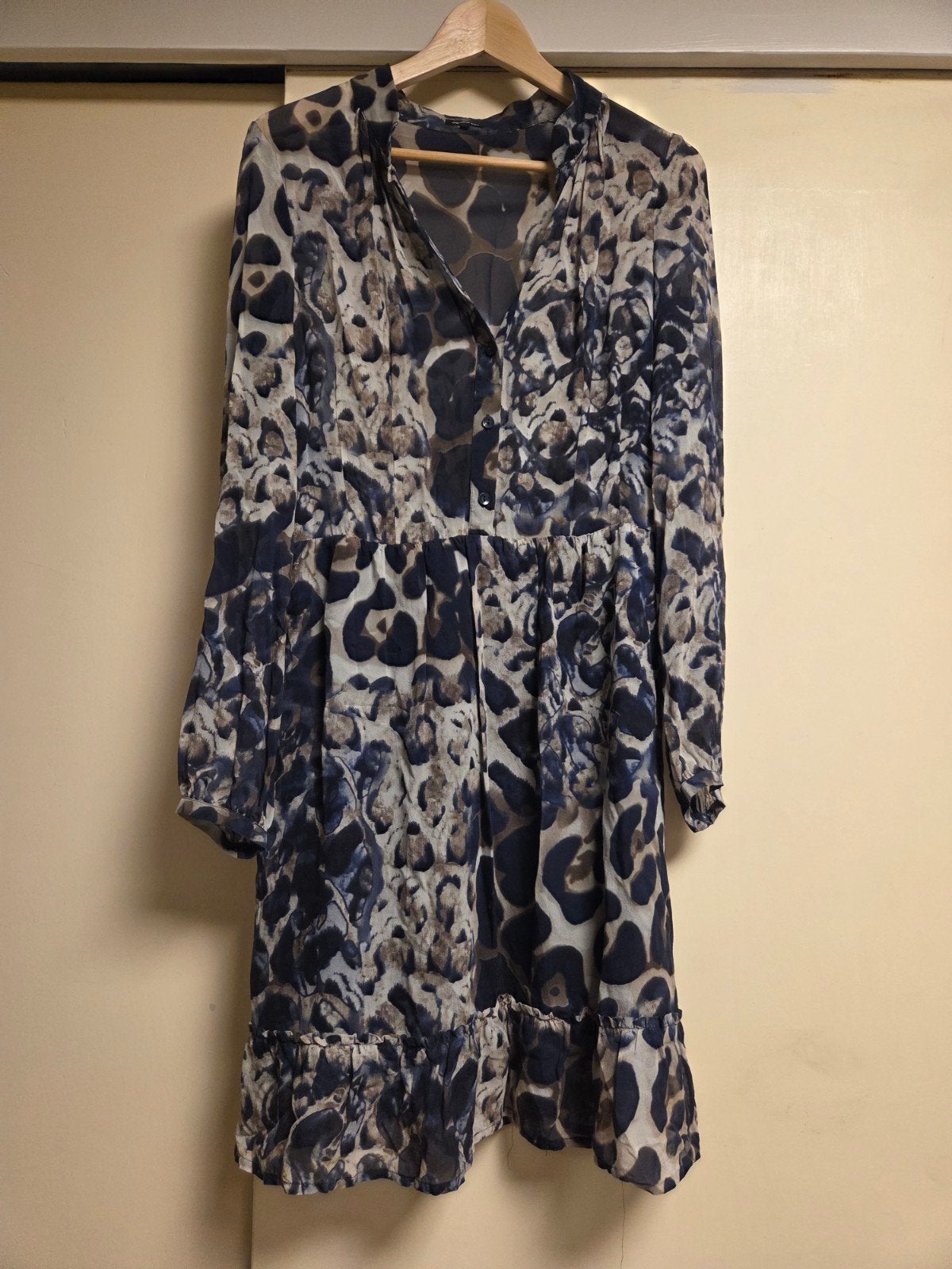 jurk Caroline Biss maat 40, Maat 38/40 (M), Blauw, Ophalen of Verzenden, Gedragen