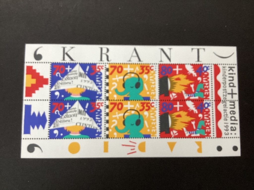 1993, kinderzegels 1578, Verzenden, Na 1940, Postfris