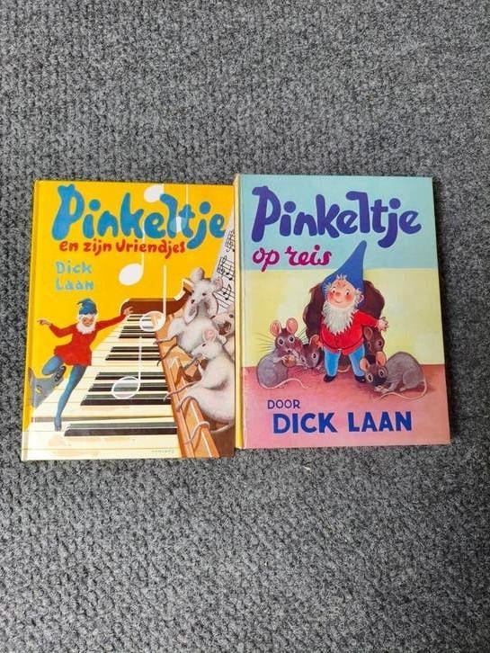 'Pinkeltje op reis' en 'Pinkeltje en zijn vriendjes, Ophalen, Gelezen, Dick Laan