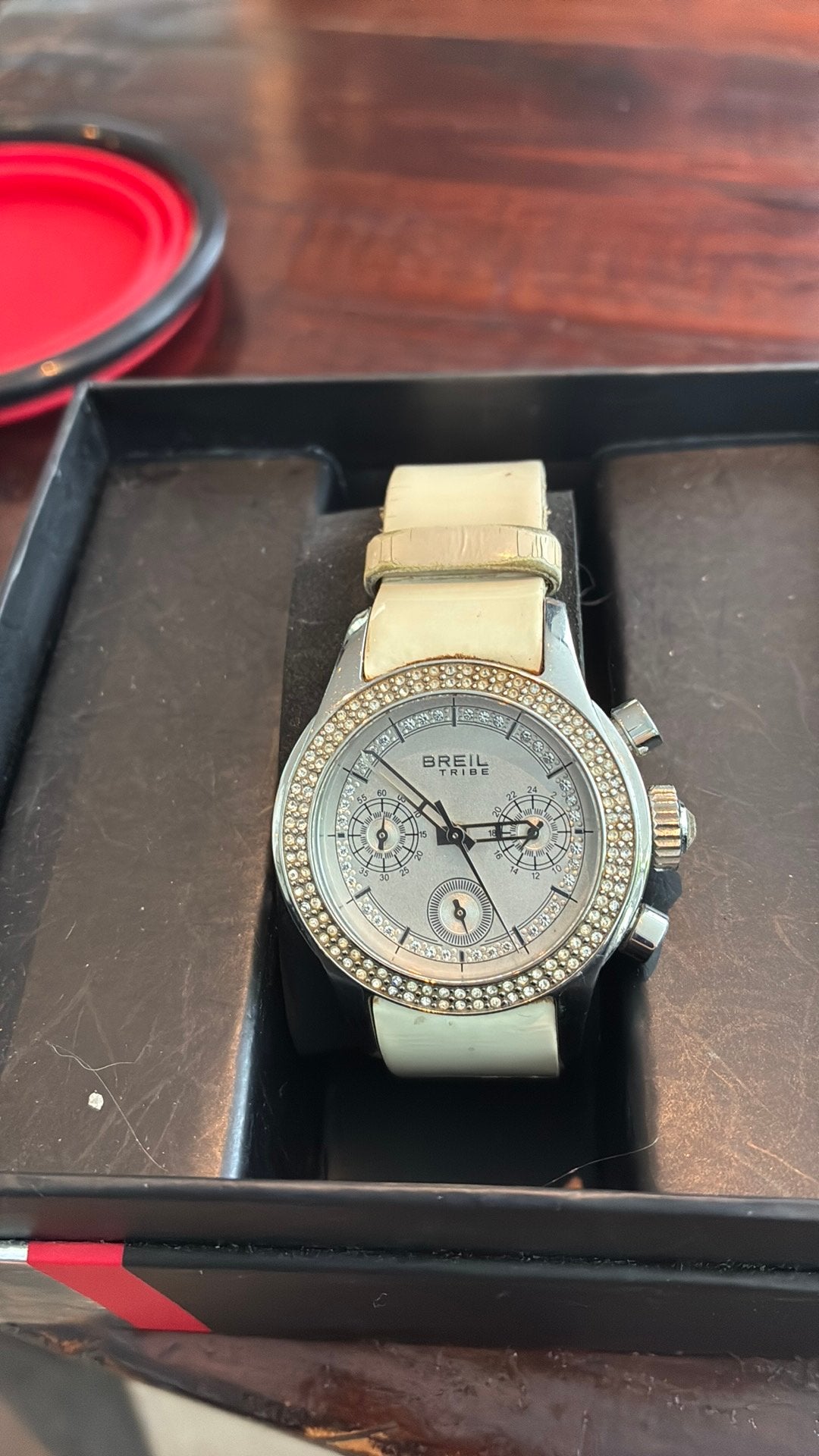 Breil dameshorloge, Sieraden, Tassen en Uiterlijk, Horloges | Dames, Staal, Polshorloge, Ophalen of Verzenden, Breil