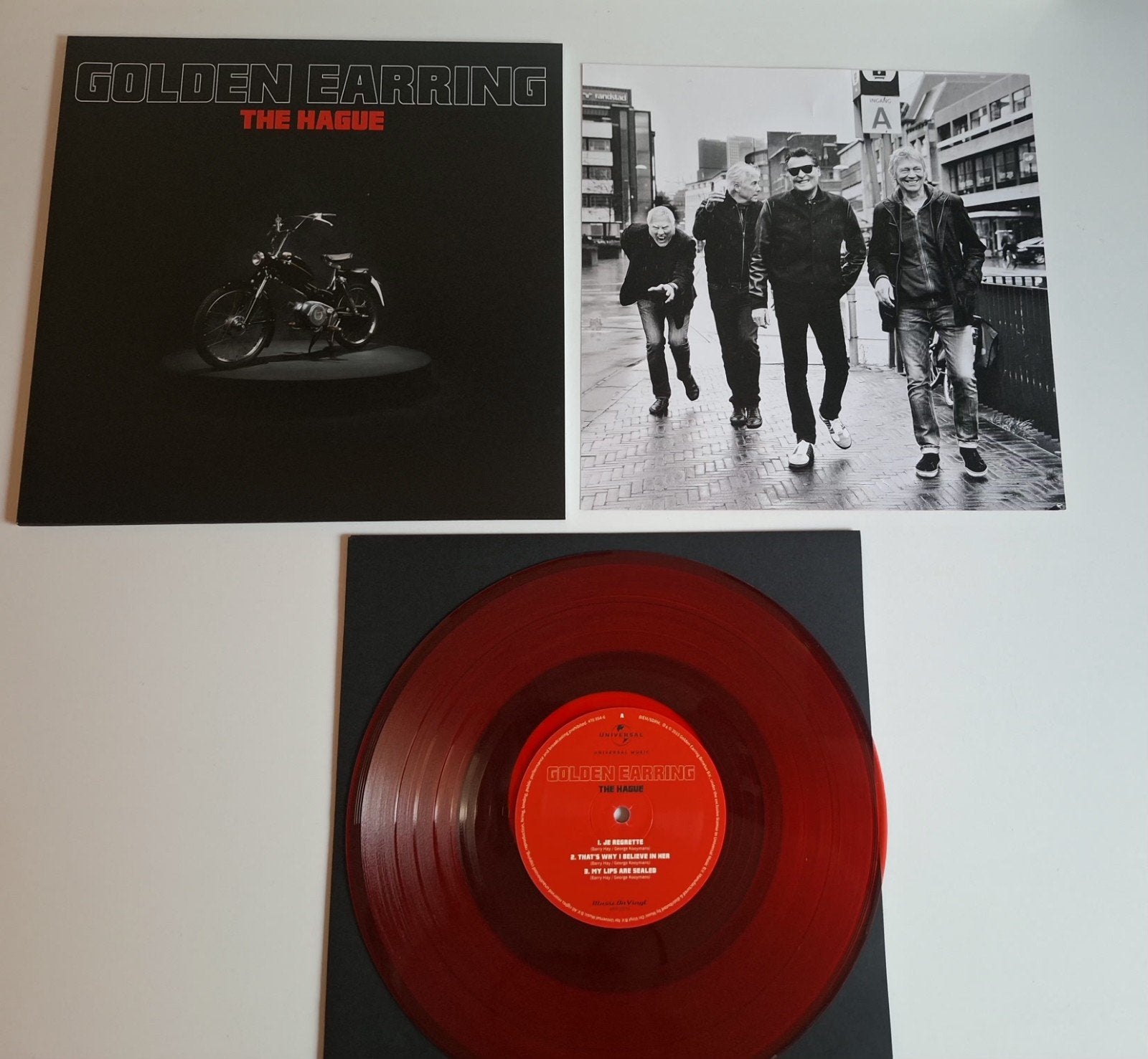 Golden Earring the hague 2015 audiophile 10 inch lp nm, Verzenden, Zo goed als nieuw, Overige formaten, Poprock