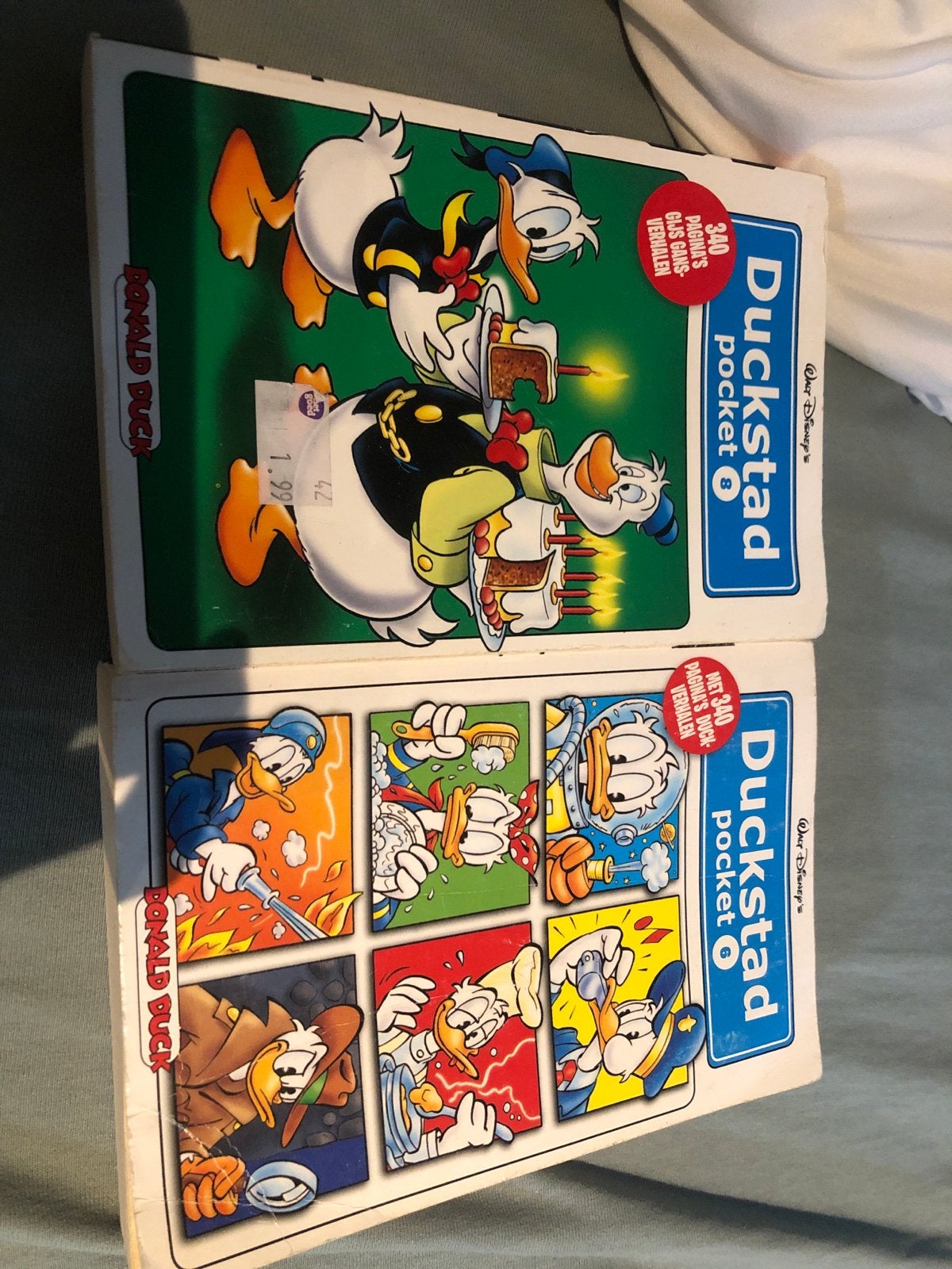 Donald Duck Duckstad Pocket 6 - Twee pockets, Meerdere stripboeken, Ophalen of Verzenden, Gelezen