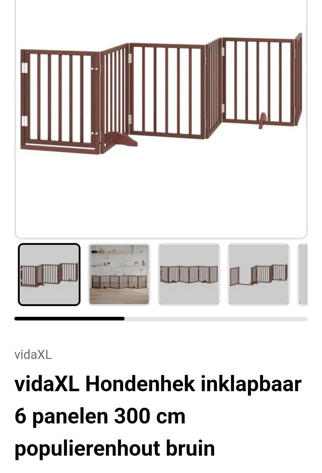 Hondenrek inklapbaar, Dieren en Toebehoren, Overige merken, Ophalen, Nieuw, Overige typen