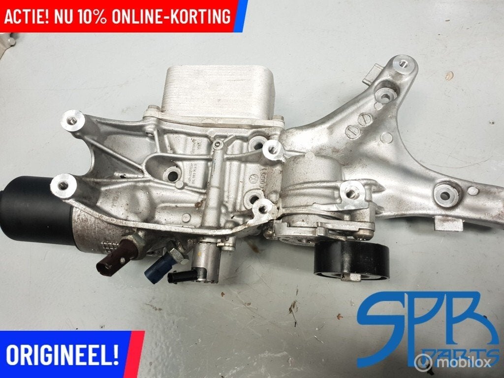 Oliefilterhuis Golf 7 GTI 06L903143D Oliekoeler 03L117021C, Audi, Gebruikt, Audi, Ophalen of Verzenden
