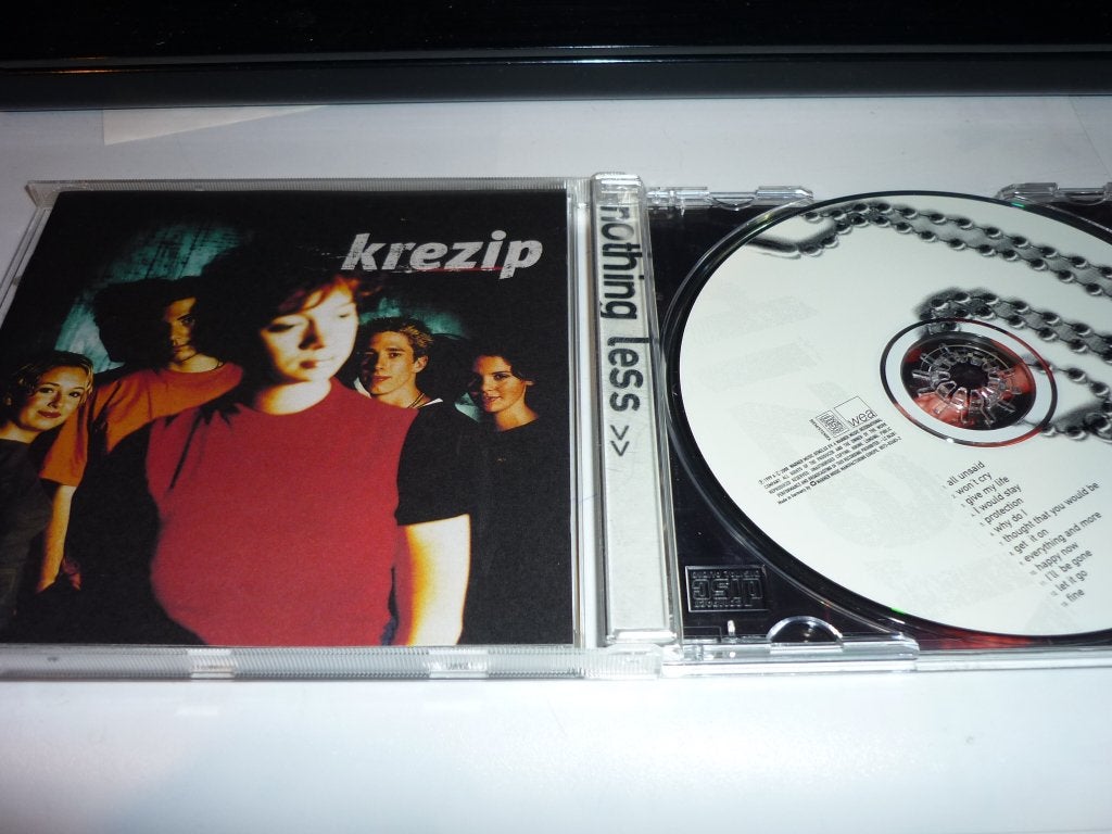 Krezip - Nothing Less CD (Pop, Rock), Cd's en Dvd's, Gebruikt, Pop, Ophalen of Verzenden, Album