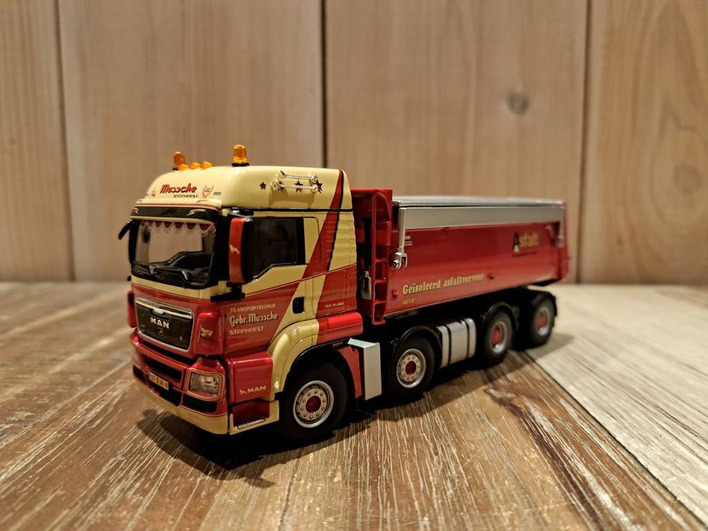 WSI MAN TGS LX 6x4 van Gebr Mussche Transport BV, ., Nieuw, Ophalen of Verzenden, .