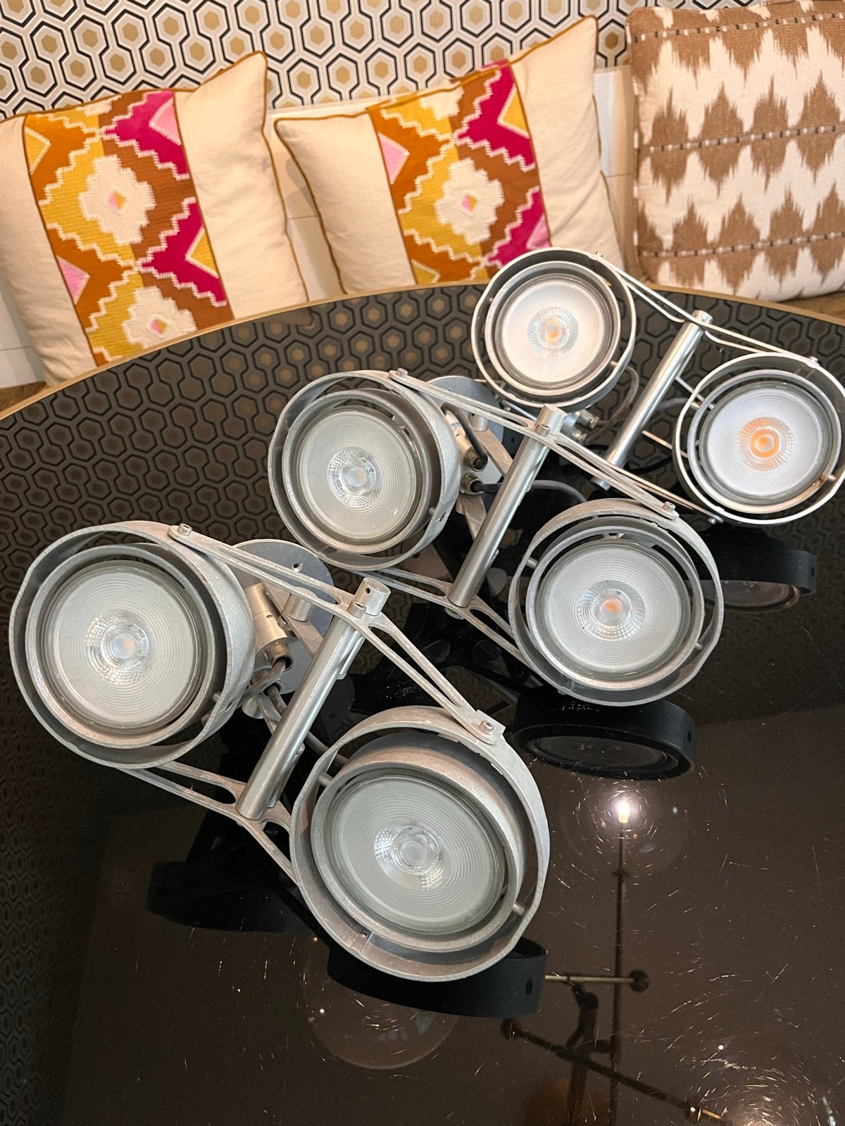 Nomad Modular tweekoppige spot designer plafondlampen LED, Verzenden, Gebruikt, Metaal